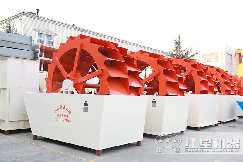 大型輪斗式洗砂機參數(shù)，工作視頻及廠家介紹