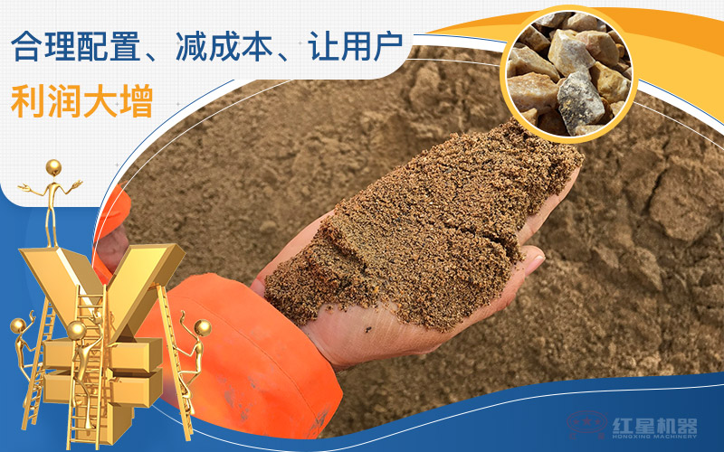 建筑用砂配置的機(jī)制沙石設(shè)備一套多少錢，附現(xiàn)場案例視頻